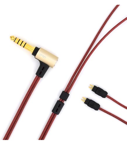 onso 4.4mm-2pin バランス接続イヤホンケーブル 1.2m