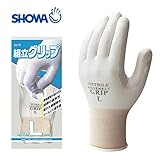 ［ショーワグローブ］背抜き手袋【組立グリップ】（10双入り・ニトリルゴム）《035-370・LL》