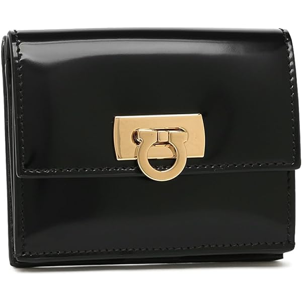 FERRAGAMO 折財布 22D514 736967 FERRAGAMO フェラガモ 折財布 二つ折り財布 22D514 736967 NERO