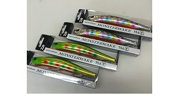 ダイワ Daiwa ルアー モアザン モンスターウェイク 156f ハタハタ ダイワ Daiwa ルアー Amazon