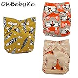 Ohbabyka3点セット ベビー服 赤ちゃん 服 ベビー おむつカバー 男の子 女の子 長く使える ギフト ベビーグッズ 出産祝い おむつ 乳幼児期 出産祝い 新生児 オムツカバー (OB13313