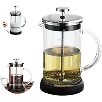Amazon｜フレンチプレス ミルク泡たて フィルター付 コーヒー