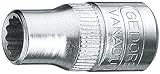 ゲドレー(Gedore) ソケットレンチ 12角 7mm 差込角6.35mm 1649590 D 20 7