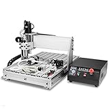 ミニフライス盤 750mm*450mm USBデスクトップ彫刻機、木材、木工用 +回転軸 - DIY CNC Router Kit 6040Z4