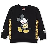 BABYDOLL（ベビードール） 親子ペア ディズニー ヒョウ柄切替トレーナー 100cm ブラック