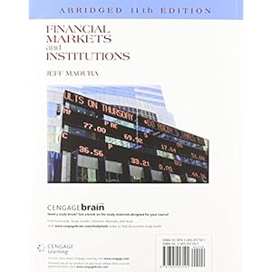 Financial Markets and Institutions