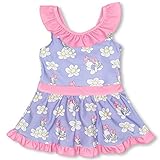 BABYDOLL（ベビードール） ディズニー 総柄水着ワンピース-ベビー キッズ 女の子 プール 水泳 DISNEY★Collection -0356K 100cm デイジー