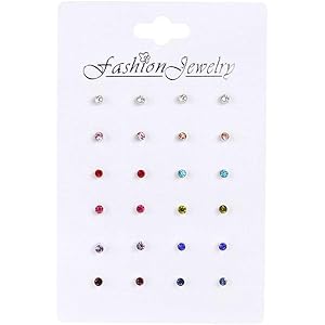 プチカラーストーンピアスセット【pierce ルピス】