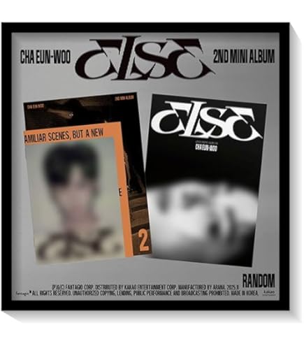 Amazon.co.jp: チャウヌ CHA EUN WOO - ENTITY (1stミニアルバム