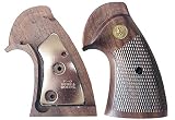 タナカ ＋Weight グリップシリーズ パイソン オーバーサイズ アメリカンウォールナット チェッカーグリップ