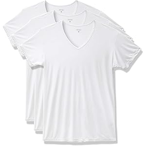 Duerfusa【Amazon限定ブランド】メンズ 接触冷感 クール インナー 3枚組 VネックT クルーネックT 半袖 夏 ドライ 吸汗速乾 抗菌防臭 ストレッチ 肌着Tシャツ 大きいサイズ