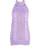 Galette des Rois (ガレット デ ロワ) n02 レディース セーター 背中 バックレス ニット ハイネック バックリボン タートルネック ノースリーブ かわいい n02 ((05)X