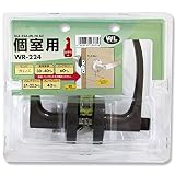 COW(日中製作所) WR-224レバーハンドル間仕切錠ブロンズ BS60 GIA32AMLNI60