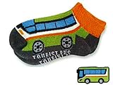 車下 キッズソックス 【 観光バス 】子供用 くつした 16～20cm 働く車 靴下