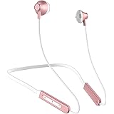 2019新品 Y9 Bluetooth イヤホン ネックバンド型 (ピンクゴールド)