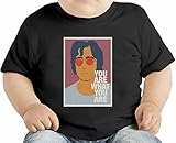 John Lennon quote オーガニックベビーTシャツ 12 - 18 Months