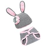 Dovewill 可愛い うさぎ　 幼児ニット　コスチューム　用着ぐるみ 　出産祝いのプレゼント　赤ちゃん　百日記念