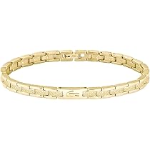 Amazon.co.jp: Lacoste 2040120 Men's Bracelet, Stainless Steel