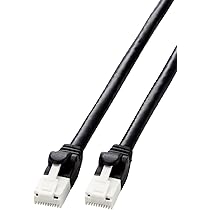 Amazon.co.jp: エレコム LANケーブル cat6A 1m ツメが折れない