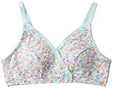 ワコール Wacoal t.p.f 産前・産後兼用 ミニトップ ブラジャー マタニティ (フローラルフラワー柄) L TU MMS516 簡単授乳 カシュクールタイプ