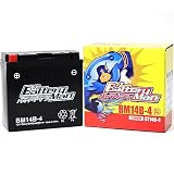 バイクバッテリー GT14B-4 互換 バッテリーマン BM14B-4 液入充電済 YT14B-4 CT14B-4 ST14B-4 密閉型MFバッテリー