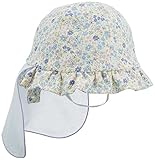 ニシキ P9263 Sweet girl(スウィートガール) 日よけ付き帽子 46-48cm  ブルー・P9263-48B