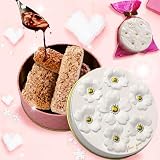 【厳選国産素材使用】 スイーツ ギフト 人気 米粉チョコグリッド チョコレート クランチ クッキー缶 クッキー ミルクチョコレート プレゼント お菓子 缶入り ホワイトチョコ ハロウィン クリスマス (ブーケ缶・ピンク)