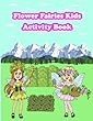 Flower Fairies Kids Activity Book: Fun Activity for Kids in Flower Fairies Theme Coloring, Trace Lines and Numbers, Find the Difference, Count the Number and More, (Activity Book for Kids Ages 3-5)