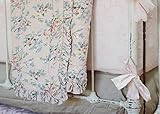 Bella Notte Bettyベビー掛け布団with SelfフリルとサテンBack in Heirloomローズ Heirloom Rose / Floral W-BET820-721