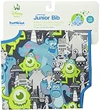 Bumkins Disney Baby Waterproof Junior Bib, Monsters Gray, 1-3 Years by Bumkins [並行輸入品]