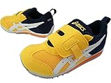 (アシックス) asics KT-ES TUM190 アイダホ ミニ キッズ ジュニア スニーカー 男女兼用 19.5cm 0401(イエロー×ホワイト)
