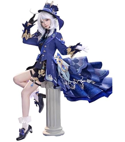 原神 フリーナ コスプレ フルセット 黒ver ウィッグ セット済み Amazon.co.jp: 原神 フリーナ/黒フリーナ コスプレ衣装 フル