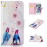 UNEXTATI iPhone 7 Plus 用 ケース PU レザー 手帳型ケース カバー 液晶保護 カード収納 スタンド機能 iPhone7 Plus 対応 (ピンク #1)