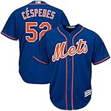ニューヨークメッツヨエニス・セスペデス# 52ユースロイヤルクールベースレプリカジャージ( XL 18 )