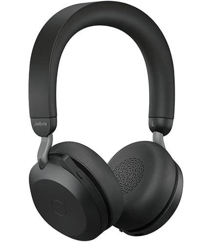 Jabra Evolve2 75 Wireless PC Headset with 8-Microphone Technology