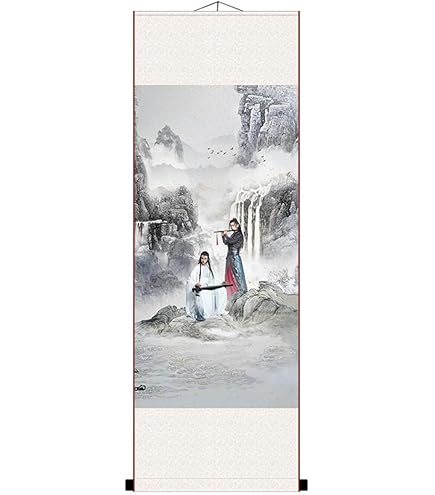 Amazon.co.jp: 2セット 魔道祖師風 ミニタペストリー 可愛い 魔道祖師