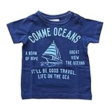 jeans b. 2nd　OCEAN　T シャツ(ブルー) 95cm