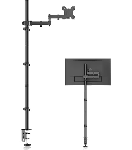 Amazon.co.jp: サンコー 縦型3面ロングポールモニターアーム MARM196FB