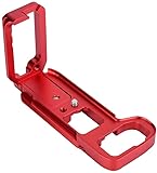 [Z-Jing] A9 A7 III A7R III α9 α7III α7RIII A7R3 A7M3 カメラ専用L型プレート ブラック 横縦撮影用 L型クイックリリースブラケット アルカスイス互換1/4"ネジ付 ハンドグリップSony A7R3A/A73/A7M3/A9 (红)