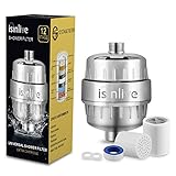 isinlive 10ステージシャワー水フィルタfor Filteredシャワーヘッド2カートリッジヘアシャワーBathフィルタ水フィルタの削除シャワー