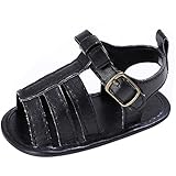 (カエルフロッグ)男女兼用　涼しい　履きやすい　サンダル　マジックテープ　付け 軽量　ベビー　シューズ ブラック 6-12ヶ月に対応 夏