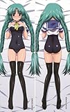 抱き枕カバー 無地 ネイビーのセクシーなドレス 身長など 150x50cm アニメ抱き枕