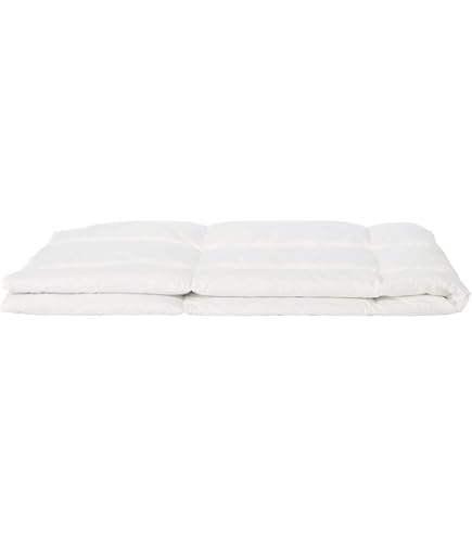 Amazon｜MUJI 無印良品 羽毛薄掛ふとん 白 ダブルサイズ 190