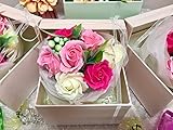 フレグランス シャボンフラワー ソープフラワー 薔薇 枯れない 花 ボックス 入り ブーケ クリスマス プレゼント 花束 母の日 出産祝い 結婚祝い お見舞い 誕生日 石鹸 香り ギフト お祝い ラッ