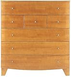 丸繁木工 LUNA W90cm ハーフチェスト パイン材 -