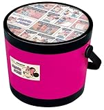 錦化成 収納 コンテナ ミニーマウス ラウンドコンテナ (S) チェリーピンク