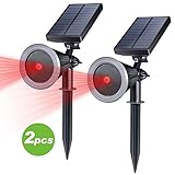 Homecube ソーラーライト　二代目　ガーデンライト　IP65防水ライト　ソーラー自動充電　装飾用　家庭用　イベント飾り　防雨ライト 配線電池不要　日本語取扱説明書付き (C 二個セット)