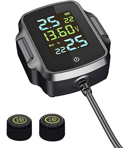 Amazon.co.jp: 【YolanAuto MT5専用】前後2個 外付けタイヤ空気圧