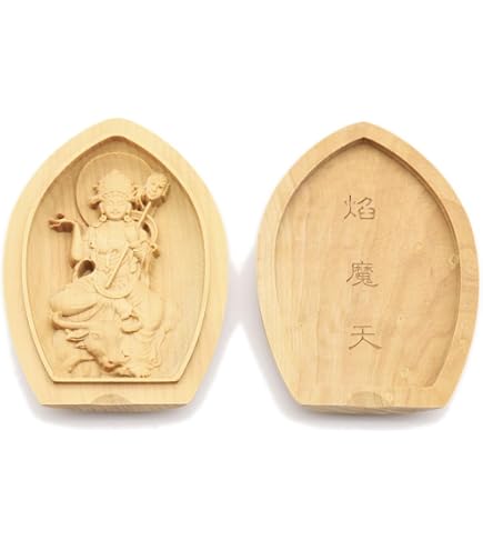 Amazon｜栗田こだわり仏像 【守り本尊】 十一面観音 (蓮華形香合仏