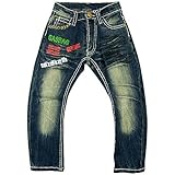 GASBAG(ガスバグ) デニムニット長丈パンツ 120cm /ネイビー NO.G-33-353